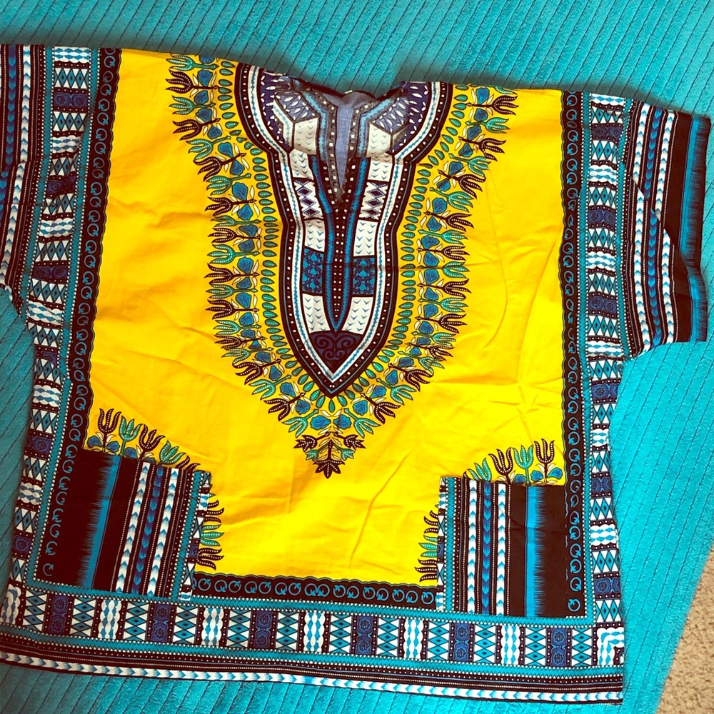 Gorgeous yellow dashiki